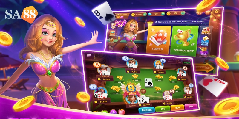 Kho game đa dạng và phong phú SA88